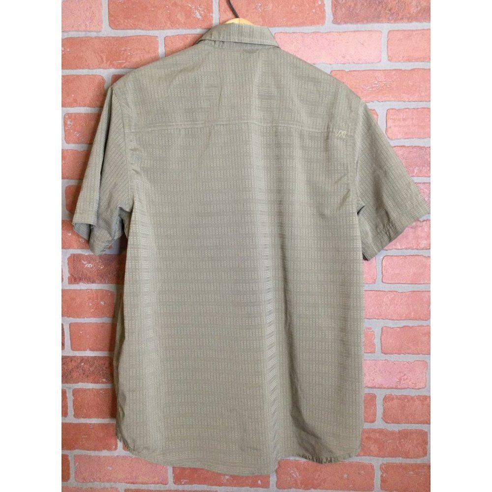 511 Tactical Mens Shirt Short Sleeves Collared Green Size Medium lightweight - Picture 2 of 6